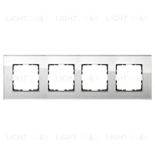 Рамка Jasmart G-Glass 4-постовая G1004GW