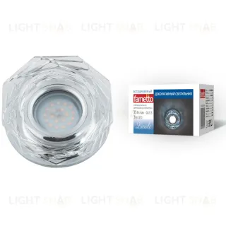 Встраиваемый светильник Fametto Luciole DLS-L122 GU5.3 GLASSY/CLEAR UL-00000369