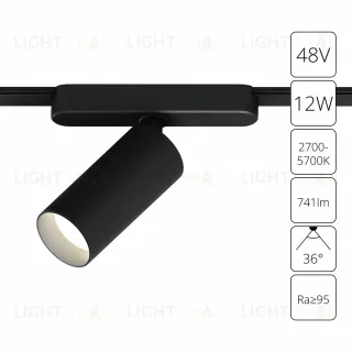 Трековый магнитный светильник Arte Lamp Rapid A2958PL-1BK