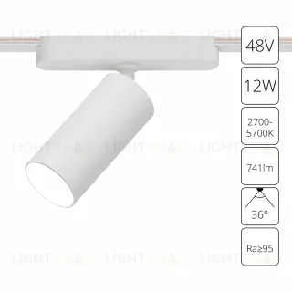 Трековый магнитный светильник Arte Lamp Rapid A2958PL-1WH