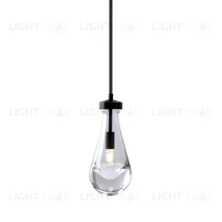 Подвесной светильник DeLight Collection Raindrop MT9093-1H black brushed gold