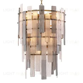 Подвесная люстра DeLight Collection Greyson KG1581P-10 brass