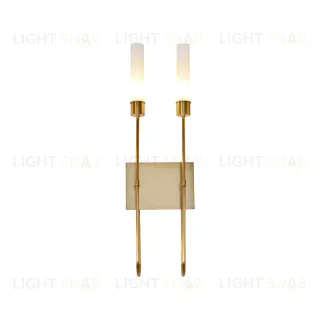 Бра DeLight Collection Wall lamp BRWL7035 antique brass