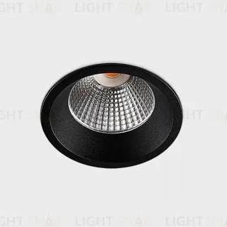 Встраиваемый светильник Italline IT08-8035 black 3000K