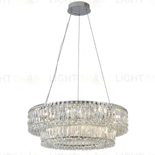 Подвесная люстра Newport 8450+18/S chrome М0070078