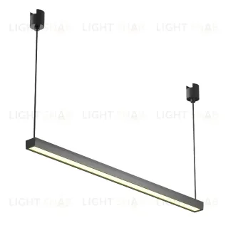 Трековый подвесной магнитный светильник Maytoni Basis TR170-1-26W3K-B