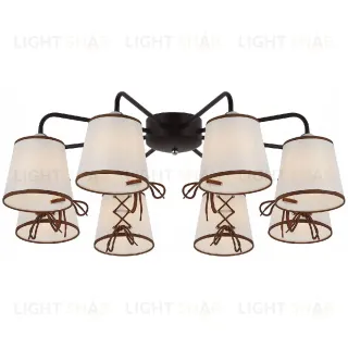 Потолочная люстра Illumico IL6103-8COU-79 CF CR Clara