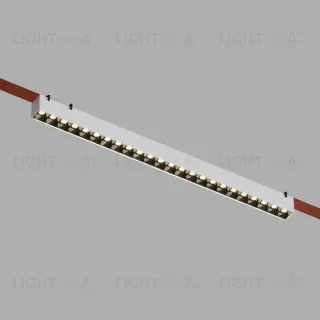 Трековый однофазный светильник Denkirs Belty Grill DK5573-WB