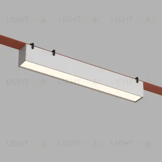 Трековый однофазный светильник Denkirs Belty Linear DK5575-WH