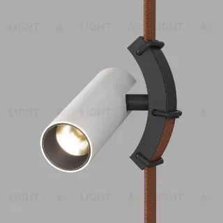 Трековый однофазный светильник Denkirs Belty Spot DK5547-BW+BK