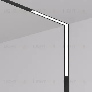 Трековый однофазный светильник Denkirs Smart Linear DK8015-BK