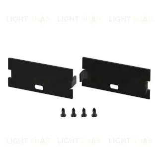 Заглушка Arlight FLOOR60 BLACK с отверстием 046420