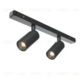 Трековый магнитный светильник Maytoni Focus Duo TR176-1-2X3WTW-M-B