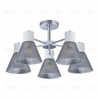 Люстра на штанге Arte Milano Napoli 322408/5 CR+WH