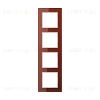 Рамка четырехместная Jung AC584GLRT
