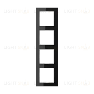 Рамка четырехместная Jung AC584GLSW
