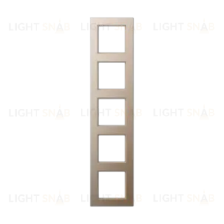 Рамка пятиместная Jung AC585CH