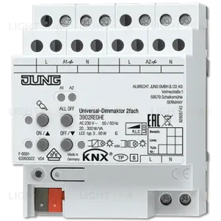 Диммер освещения Jung 3902REGHE