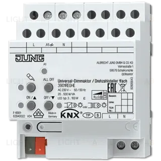Диммер освещения Jung 3901REGHE