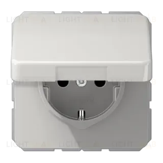 Розетка штепсельная Schuko Jung CD1520BFKLLG