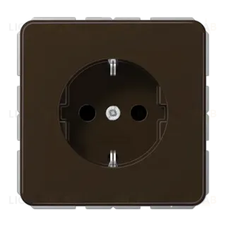 Розетка штепсельная Schuko Jung CD1520BFBR