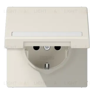 Розетка Schuko с крышкой Jung LS1520BFNAKL