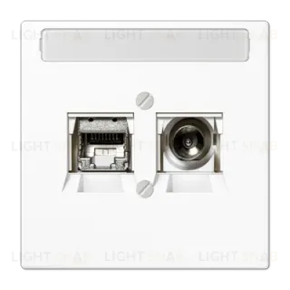 Розетка Smart TV Jung MMDLS4521WW