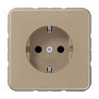 Розетка 2K+З Jung CD1520GB