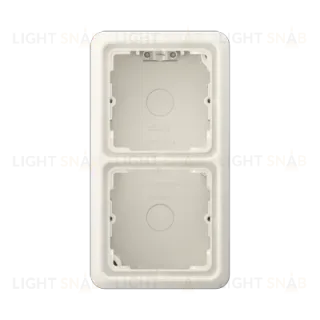 Коробка двухместная Jung CD582AW