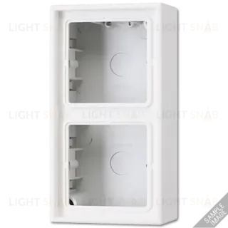 Коробка двухместная Jung LS582AW
