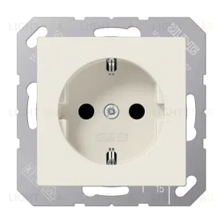 Розетка 2K+З Jung A1520