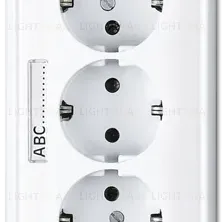 Розетка с заземлением Jung CD523NA