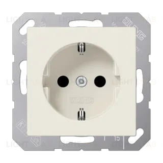 Розетка 2K+З со шторками Jung A1520KI