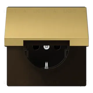 Розетка штепсельная Schuko Jung ME1520KIKLC