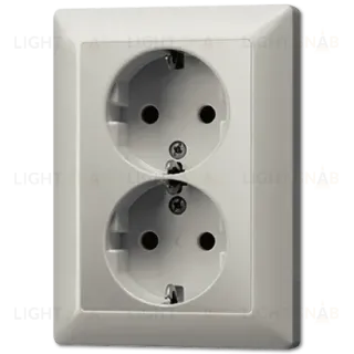 Розетка штепсельная Schuko Jung ES5020KI-L