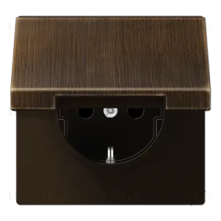 Розетка штепсельная Schuko Jung ME1520KIKLAT