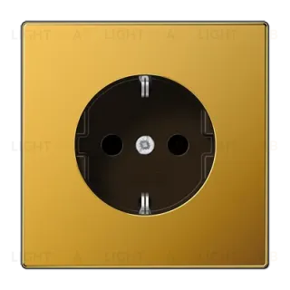 Розетка 2K+З со шторками Jung LS1520KIGGO