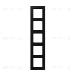 Рамка пятиместная Jung A5585BFSWM