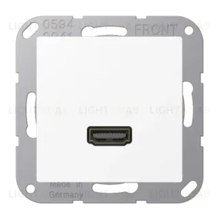 Розетка HDMI Jung MAA1112WWM
