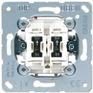 Выключатель для жалюзи Jung 505KOVU5