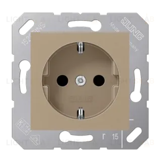 Розетка Schuko Jung CD5120BFBB