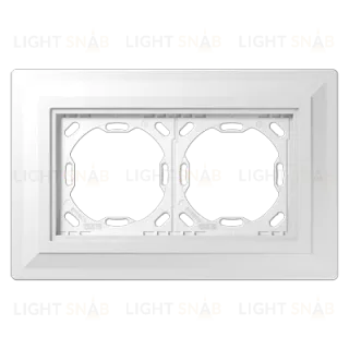 Рамка двухместная Jung PA982G125-0