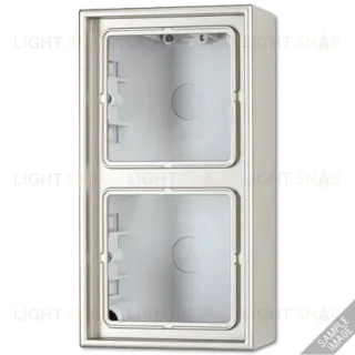 Коробка двухместная Jung AL2582A-L