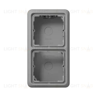 Коробка двухместная Jung CD582AGR