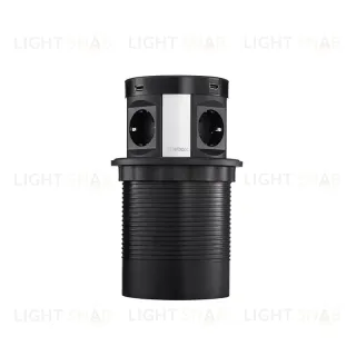 Блок розеток 107J (4 секции, 2 USB и 2 HDMI) Mebax 00-00001465