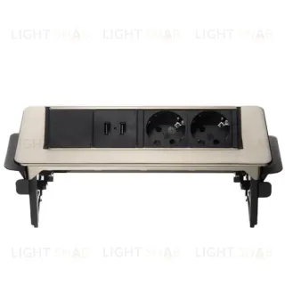 Блок розеток 47 (4 секции и 2 USB) Mebax 00-00000829