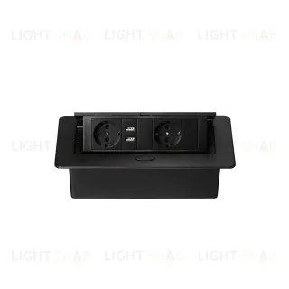 Блок розеток MX-226 (O) (2 секции и 2 USB) Mebax 00-00002606
