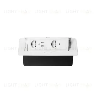 Блок розеток MX-226 (O) (2 секции и 2 USB) Mebax 00-00002605