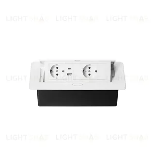 Блок розеток MX-226 (O) (2 секции, 1 USB и 1 type C) Mebax 00-00002604