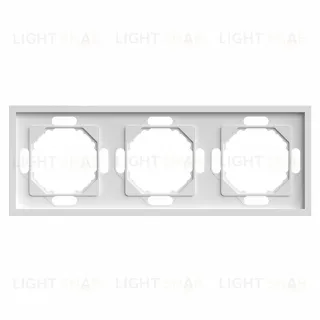 Рамка на 3 поста Stekker PFR00-5003-01 Эмили 49886